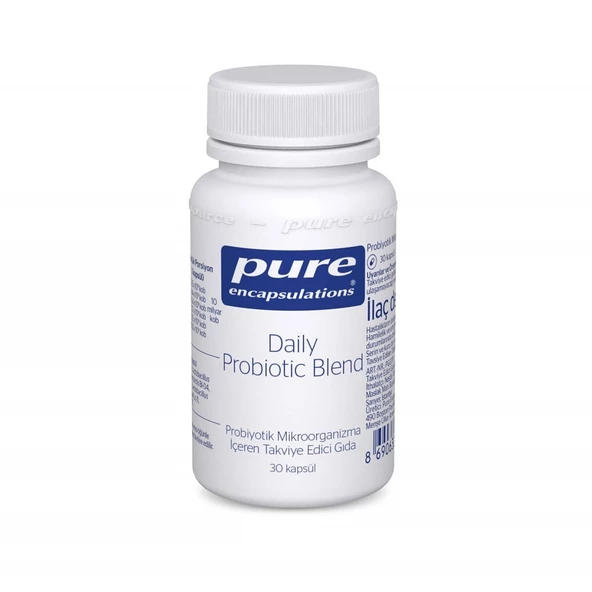 Pure Encapsulations Daily Probiotic Blend 30 Kapsül