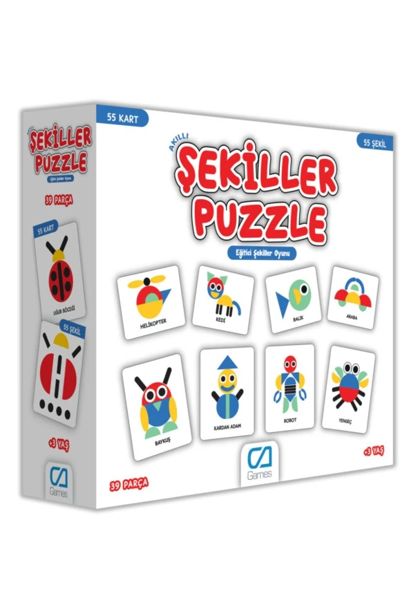Ca Games Şekiller Puzzle
