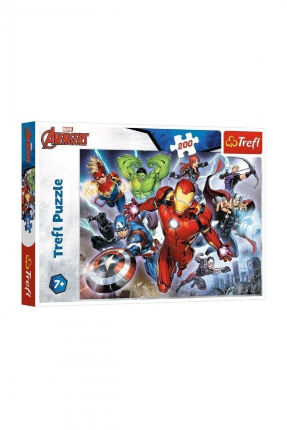 Trefl Disney Marvel The Avengers 200 Parça Puzzle Yapboz