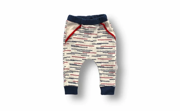 3-6 6-9 9-12 Ay Şemsiyeli Ördek Nakışlı Şapkalı Uzun Kollu Zıbınlı 3lü Kız-erkek Bebek Takımı Mavi - Resim 3