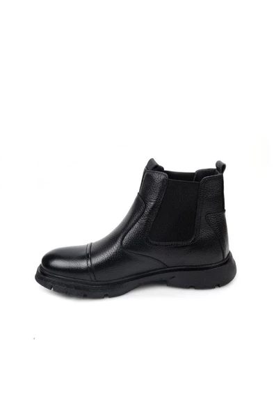 Papuçcity Bzky 2311 Erkek Kauçuk Taban Termal Hakiki Deri Bot - 3