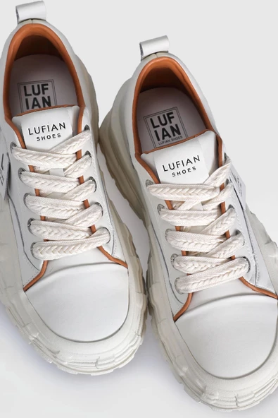 Lufian Kadın Zeta Sneaker Ayakkabı Beyaz 121230002 - Resim 6