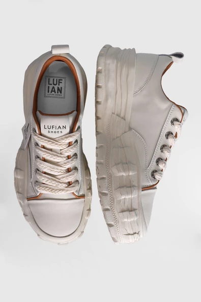 Lufian Kadın Zeta Sneaker Ayakkabı Beyaz 121230002 - Resim 4