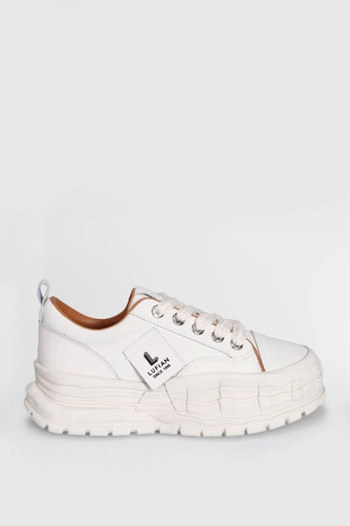 Lufian Kadın Zeta Sneaker Ayakkabı Beyaz 121230002