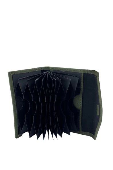 Grande Hakiki Deri Kartlık Yeşil 846 - 3