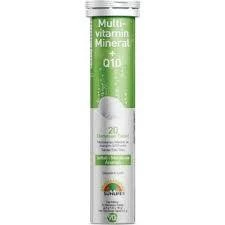 Sunlife Multivitamin Mineral + Q10 20 Efervesan Tablet