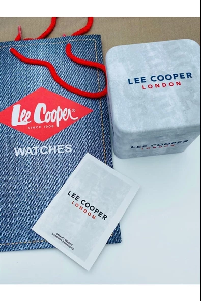 Lee Cooper Çelik Kordon 5 Atm Suya Dayanıklı 2 Yıl Garantili Erkek Kol Saati ELC08015.560 - 6