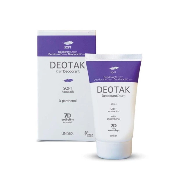Deotak Krem Deodorant Soft 35ml ürün görseli