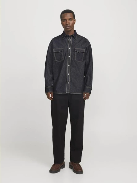 Jack Jones Raustın Erkek Jean Gömlek 12277480 - 3