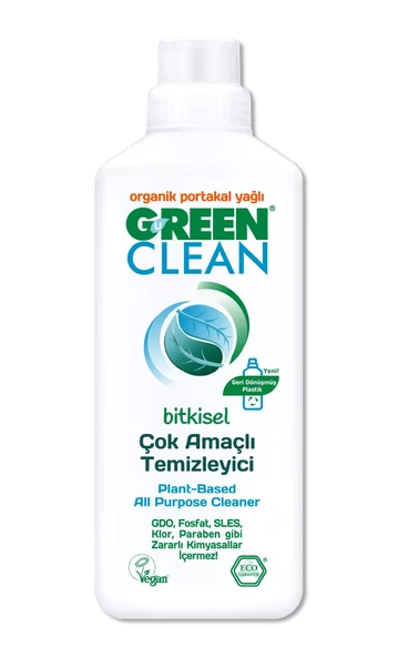 Green Clean Bitkisel Çok Amaçlı Temizleyici 1000 Ml