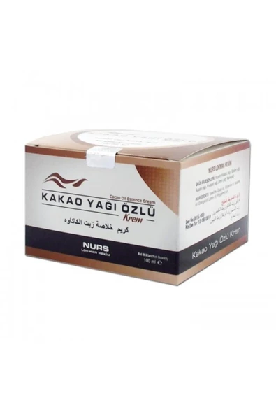 Kakao Yağı Özlü Krem 100 Ml.