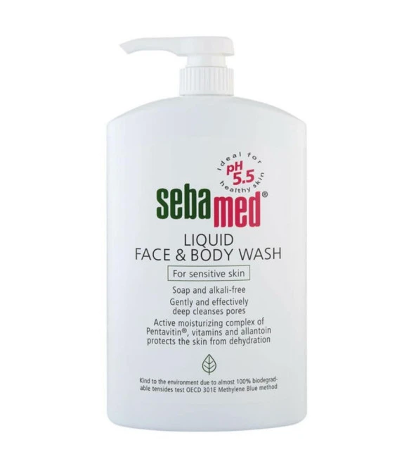 Sebamed Liquid Face & Body Wash 1000 ml