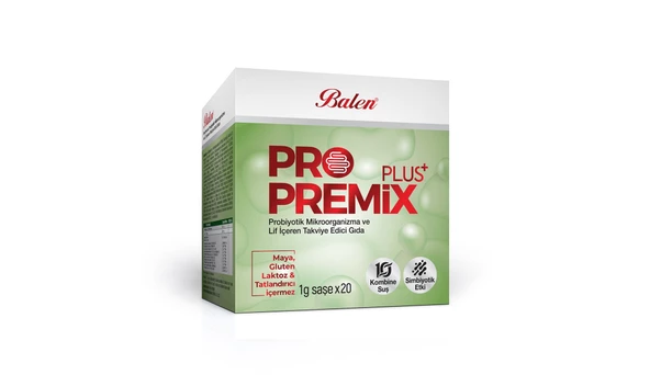 Balen Propremix Probiyotik Lif İçeren 1 Gr - 20 Şase