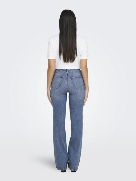 Only Luna Hw Flared Kadın Jean Pantolon 15323175 - Resim 4