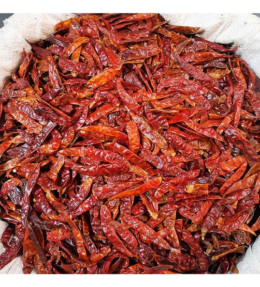 Kuru Tane Meksika Atom Süs Hint Biberi 500 gr Ekstra Zehir Acı Piskopat Acı Biber