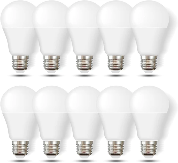 12 w Tarruflu Led Ampul Beyaz 10 lu paket