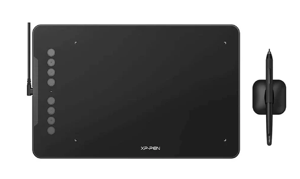 XP-Pen DECO01 V3 Grafik Tablet 16K 8 Kısayol Siyah - 7