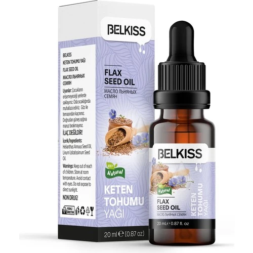 Belkıss Keten Tohumu Yağı 20 Ml