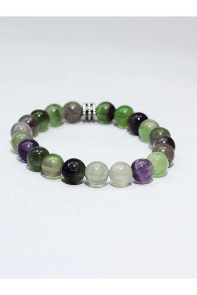 Doğal Taş Florit Doğal Taş Bileklik dtfdtb - Resim 3
