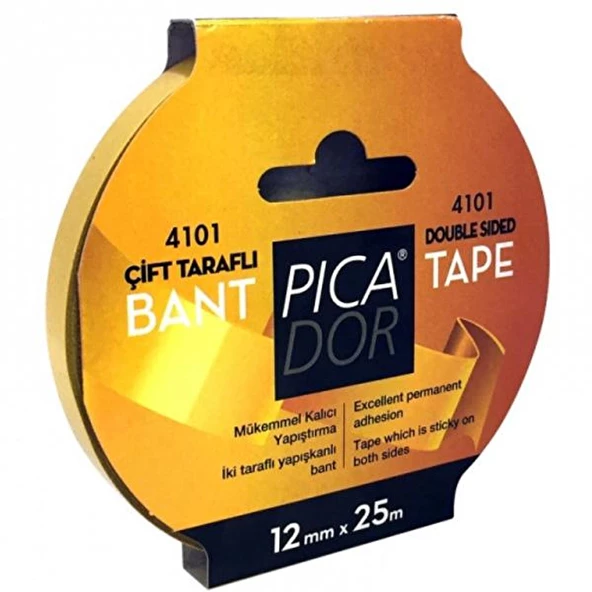 Picador Çift Taraflı Bant 12 mm x 25 m