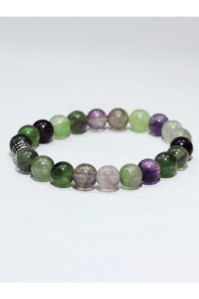 Doğal Taş Florit Doğal Taş Bileklik dtfdtb - Resim 4