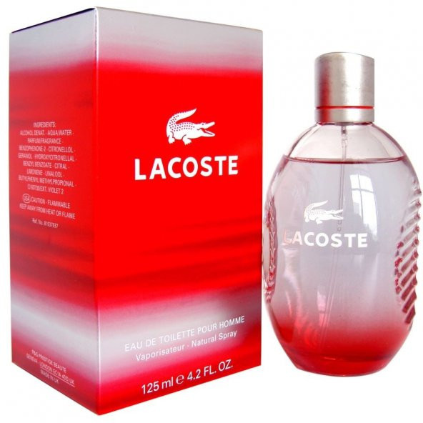 Lacoste Red EDT 125 ml Erkek Parfüm