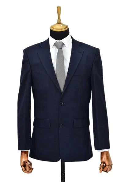 Erkek Lacivert Renk, Tek Ceket Mono Yaka BGL-ST04159 ürün görseli