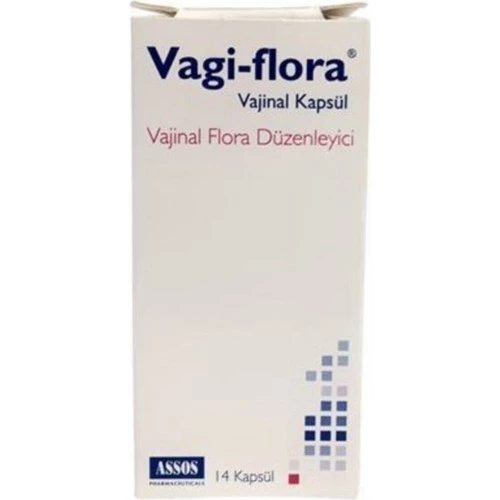 Assos Vagi Flora Vajinal Flora Için 14 Kapsül