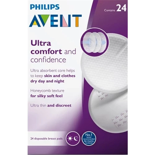 Philips Avent 24'Lü Tek Kullanımlık Göğüs Pedi Scf254/24