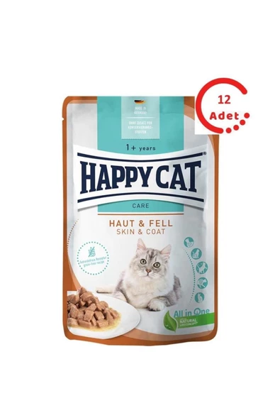 Deri ve Tüy Sağlığı Destekleyici Tavuklu Yetişkin Kedi Konservesi 85gr x 12 Adet