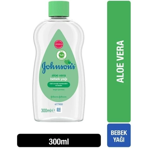 Johnson’S Aloe Vera Bebek Yağı 300Ml