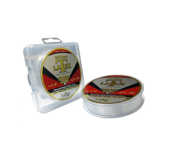 LATEX 200mt. MONOFİLAMENT MİSİNA