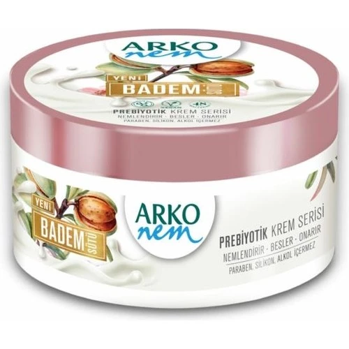 Arko Nem Prebiyotik Krem Serisi Badem Sütü 250 Ml