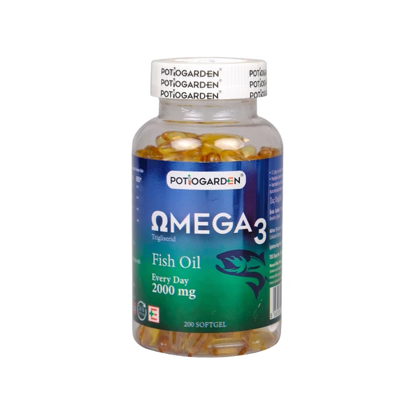 Potıogarden Omega 3 200 Softgels