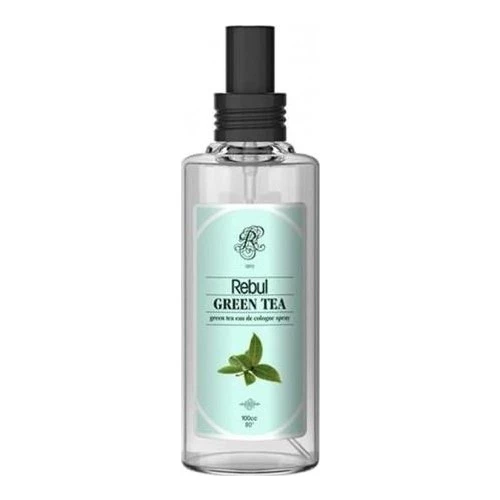 Rebul Green Tea - Yeşil Çay Kokulu Kolonya 100 Ml (Cam Şişe) Spreyli