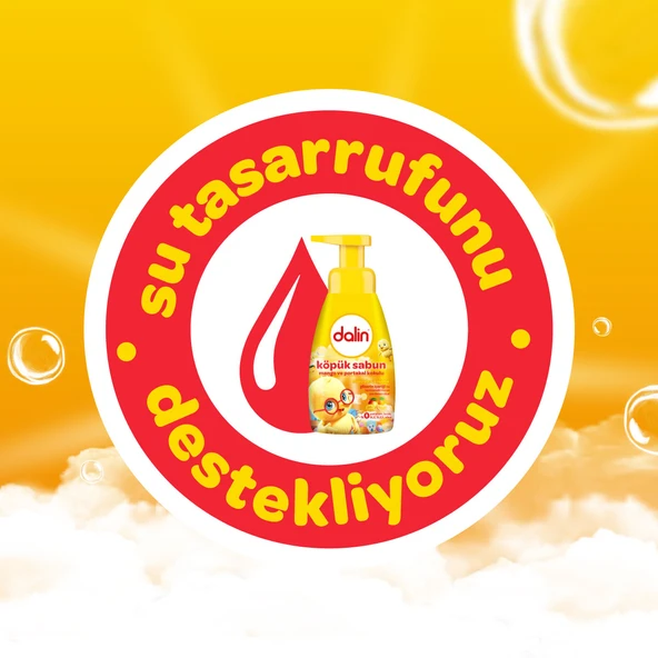 Dalin Köpük Sabun 200ML Mango ve Portakal Kokulu Çoçuklarınız İçin (2 Li Set) - Resim 14