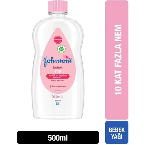 Johnson’S Bebek Yağı 500 Ml