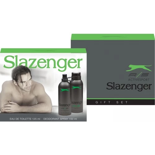 Slazenger Active Sport Yeşil 125 Ml Erkek Parfümü + 150 Ml Deodorant Set