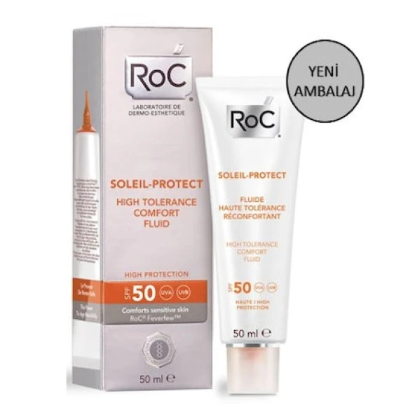 Roc Soleil Protect Güneş Kremi SPF 50 High Tolerance Hassas Cilt