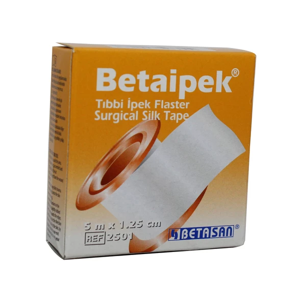 Betaipek Tıbbi İpek Flaster 5M X 1,25 Cm