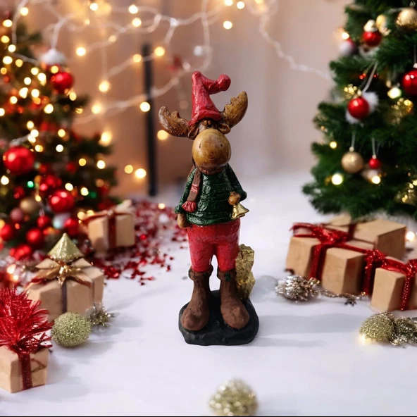 Yılbaşı Noel Uzun Boylu Geyik