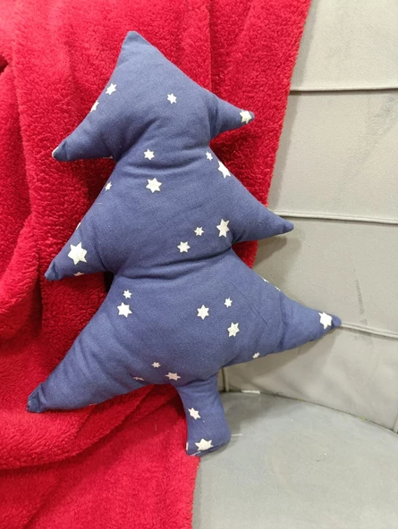 Yılbaşı, Christmas, Kış, Winter Serisi Çam Ağacı Yastık İçi Dolu - 7