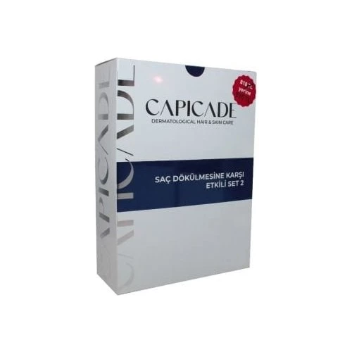 Capicade Capicadesaç Dökülmesine Karşı Etkili Set2 (Biotin Tablet+Losyon+Şampuan)