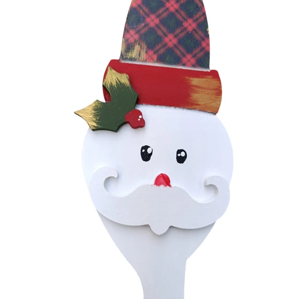 Yılbaşı - Noel Tombul Noel Baba Dekor, Duvar Dekoru , Noel Süsü - 2