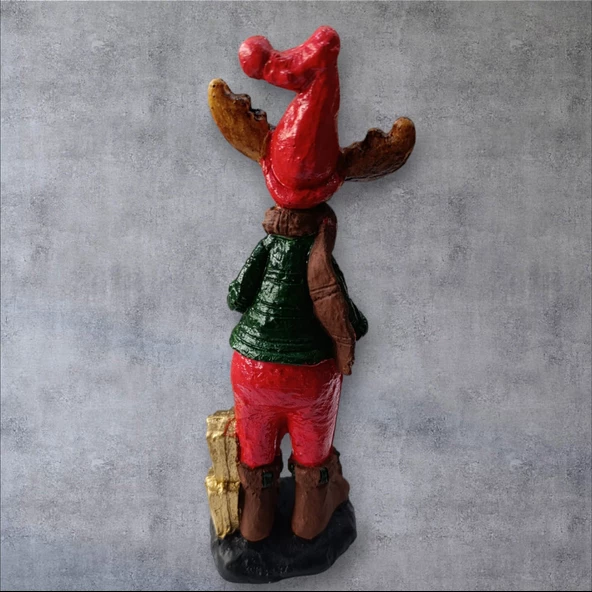 Yılbaşı Noel Uzun Boylu Geyik - 6