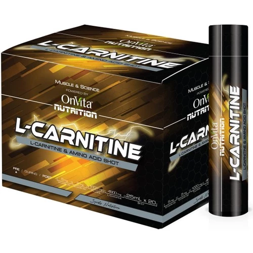 Onvıt Nutrition L-Carnitine Ve Aminos Asit, Amino Acid Shot,20 Shot