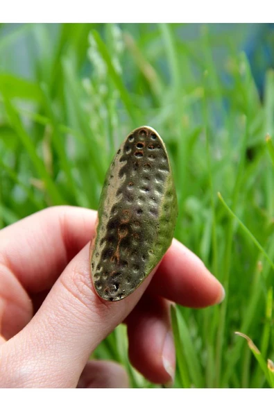 Trend Büyük Model Antik Eskitme Ayarlanabilir Yüzük euy1225 - Resim 3