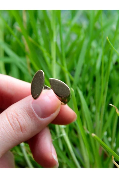 Trend Asimetrik Şekil Antik Eskitme Ayarlanabilir Yüzük euy1227 - Resim 3