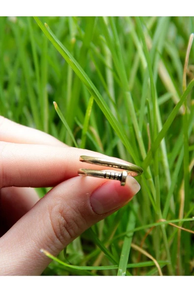 Trend Çivi Antik Eskitme Ayarlanabilir Yüzük euy1224 - Resim 3