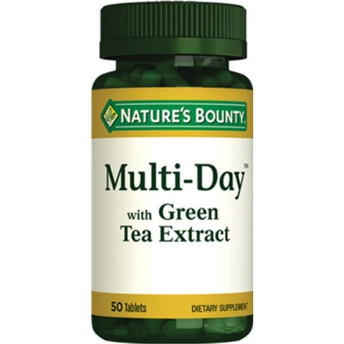 Nature'S Bounty Multi-Day Yeşil Çay Ekstreli -  50 Tablet